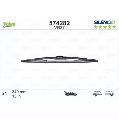 VALEO Silecek Süpürgesi Sılencıo X1 Vm37 340mm 574282