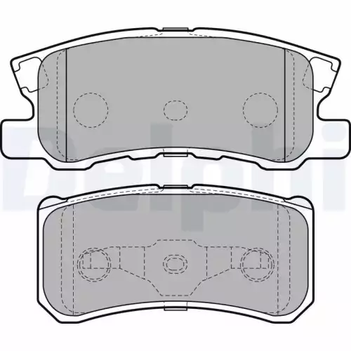 DELPHI Arka Fren Balatası Tk LP2483