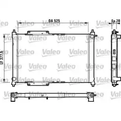 VALEO Motor Su Radyatörü Manuel Klimalı 731816