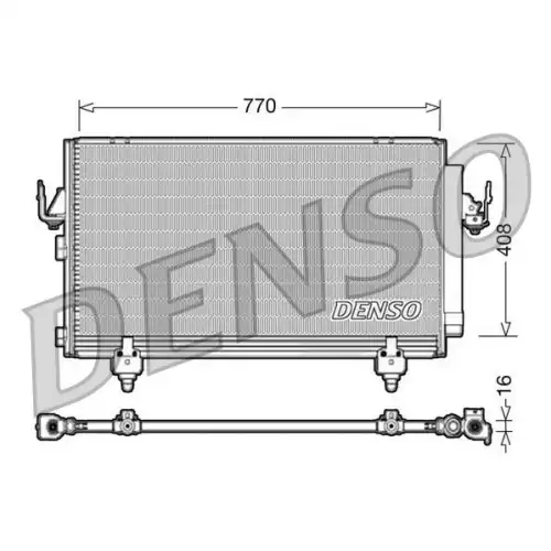 DENSO Klima Radyatörü Kondenser DCN50031