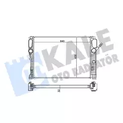 KALE Motor Su Radyatörü 351900