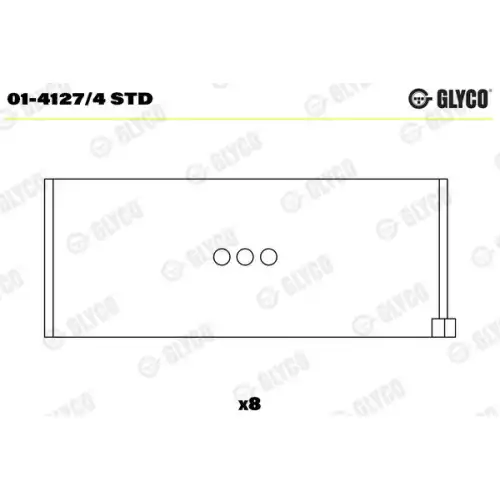 GLYCO KOL YATAK STD 01-4127/4 STD