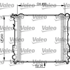 VALEO Motor Su Radyatörü Manuel 735504