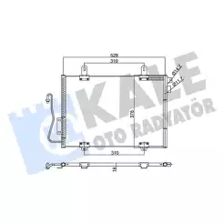 KALE Klima Radyatörü Kondanser 342810