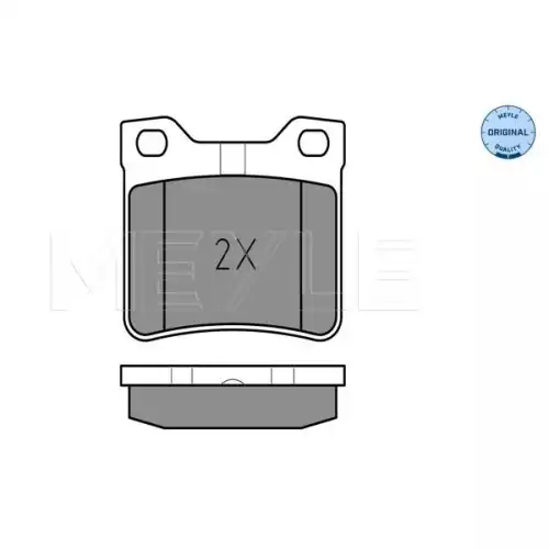MEYLE Arka Fren Balatası 0252190417W