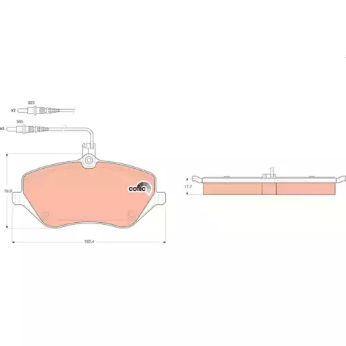 TRW Ön Fren Balatası GDB1595