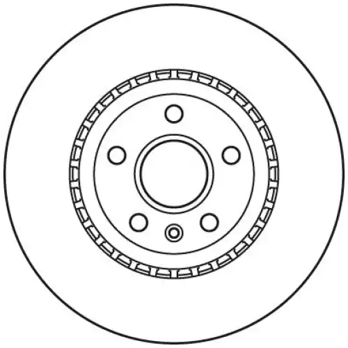 TRW Ön Fren Diski Havalı 337mm DF6113S