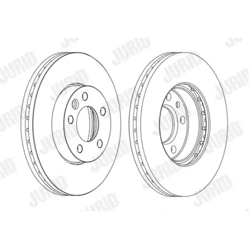 JURID Ön Fren Diski Adet 562234JC1