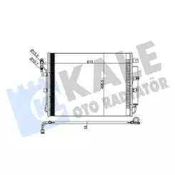 KALE Klima Radyatörü Kondanser 378000