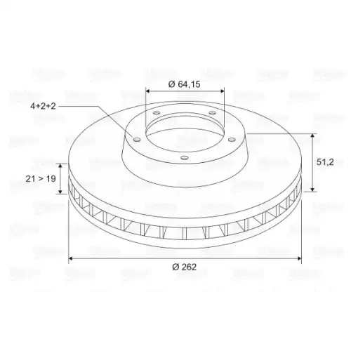 VALEO Ön Fren Diski Tk 186234