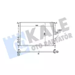 KALE Motor Su Radyatörü Brazing 348685