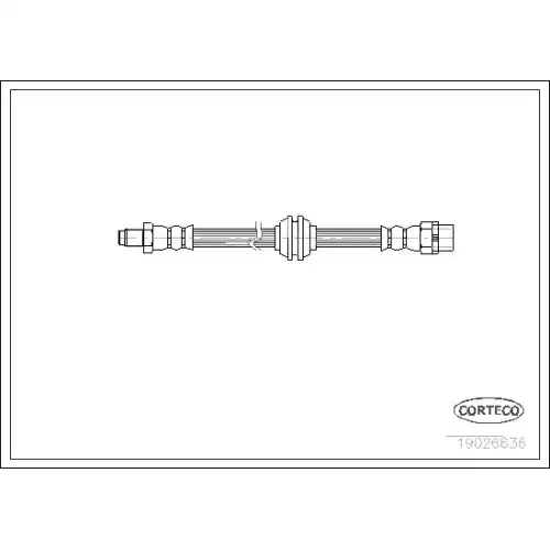 CORTECO Fren Hortumu Ön 425Mm 19026636