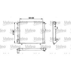 VALEO Motor Su Radyatörü 810912