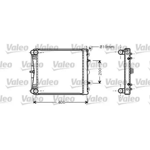 VALEO Motor Su Radyatörü 734827