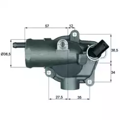 MAHLE Termostat TI3092