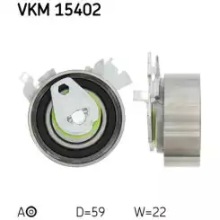 SKF V Kayış Gergi Rulmanı VKM15402