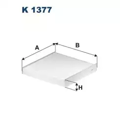 FILTRON Polen Filtre K1377