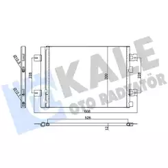 KALE Klima Radyatörü Kondanser 389300