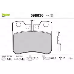 VALEO Ön Fren Balatası Tk 598030