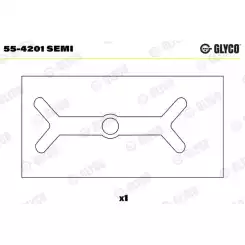 GLYCO Piston Kol Burcu Std 55-4201 SEMI