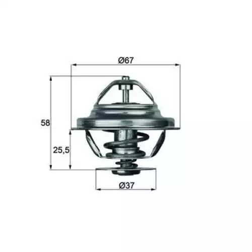 MAHLE Termostat TX2080D