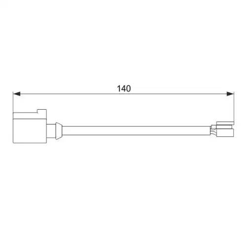 BOSCH Fren Balata İkaz Kablosu 140Mm 1987474566