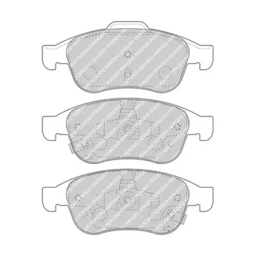FERODO Ön Fren Balatası Tk FDB4953