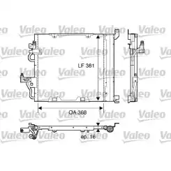 VALEO Klima Radyatörü Kondanser 817847