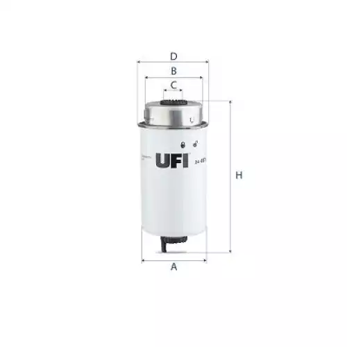 UFI Mazot Filtre 24.457.00