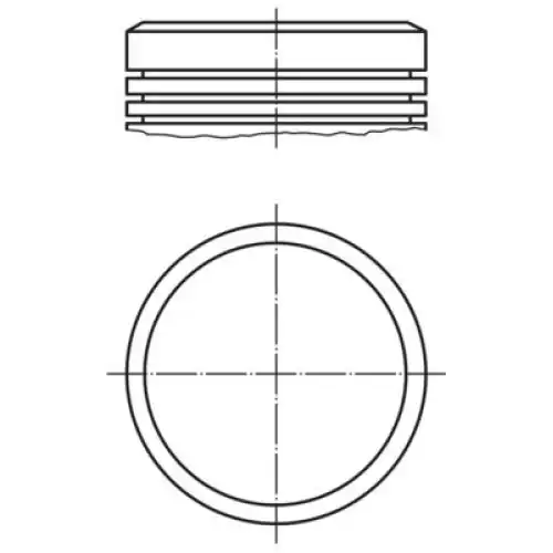 MAHLE Motor Piston Segman 0.25 Kısa 0400403