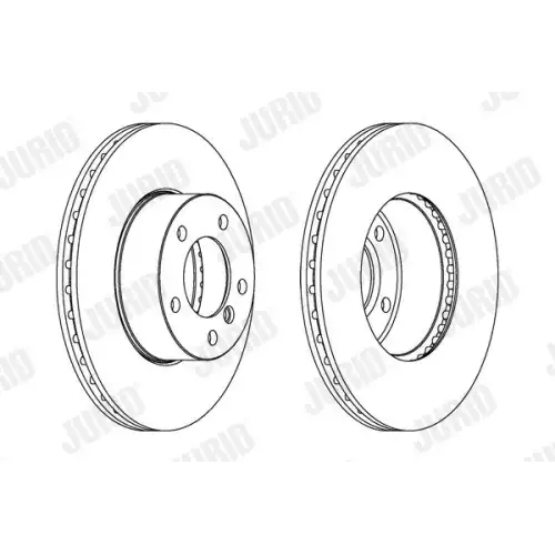 JURID Ön Fren Diski Adet 562342JC