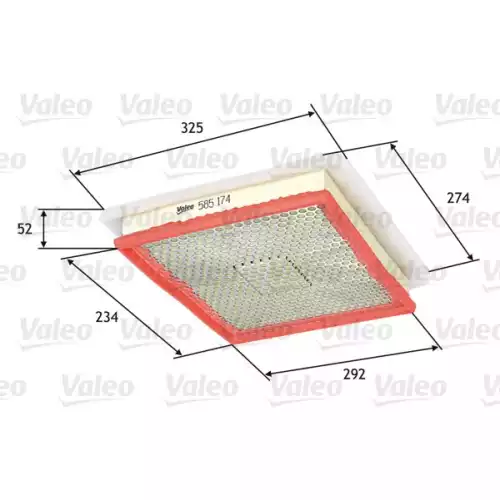 VALEO Hava Filtre 585174