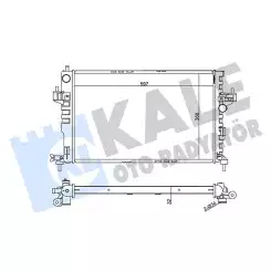 KALE Motor Su Radyatörü 372700