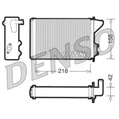 DENSO Kalorifer Radyatörü DRR09040