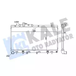 KALE Motor Su Radyatörü 342115