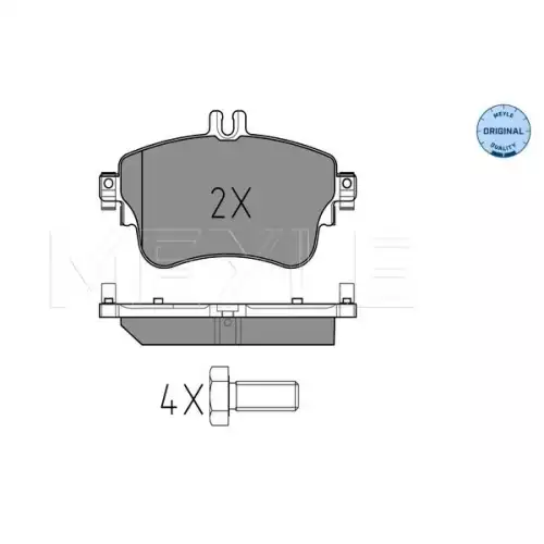 MEYLE Ön Fren Balatası 0252532619