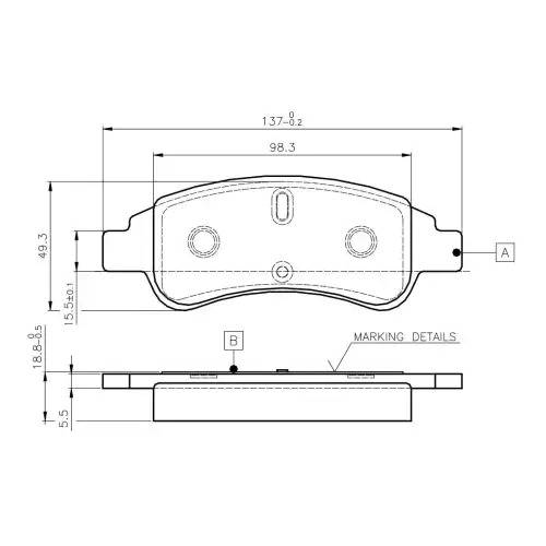 BOSCH Ön Fren Balatası Tk 0986TB2408