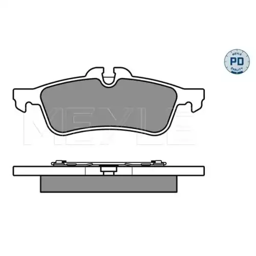 MEYLE Arka Fren Balatası 025 237 1616/PD