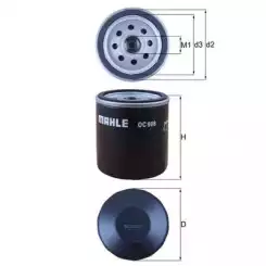 MAHLE Yağ Filtre OC988