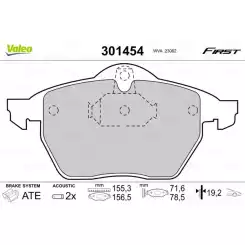 VALEO Ön Fren Balatası Tk 301454