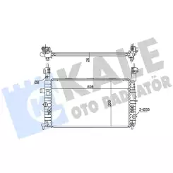 KALE Motor Su Radyatörü 342065