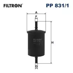 FILTRON Yakıt Filtre PP831/1