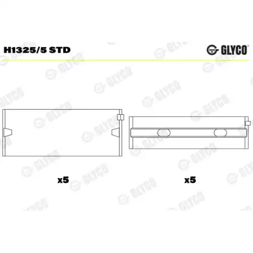 GLYCO Ana Yatak 10 H1325/5 STD