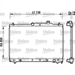 VALEO Motor Su Radyatörü 734201