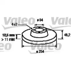 VALEO Ön Fren Diski Düz 186510