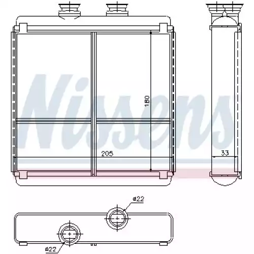 NISSENS Kalorifer Radyatörü 72042