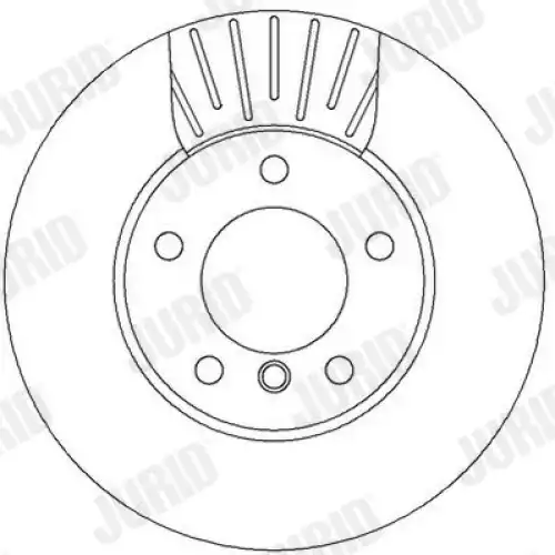 JURID Ön Fren Diski Adet 562317JC