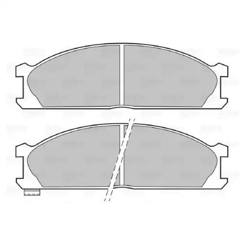 VALEO Ön Fren Balatası Tk 598618