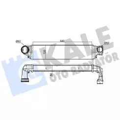 KALE Turbo Radyatörü İntercooler 343300