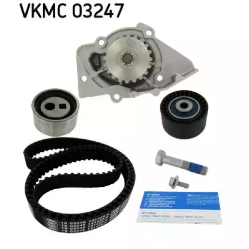 SKF Eksantrik Triger Kayış Seti+Devirdaim VKMC03247